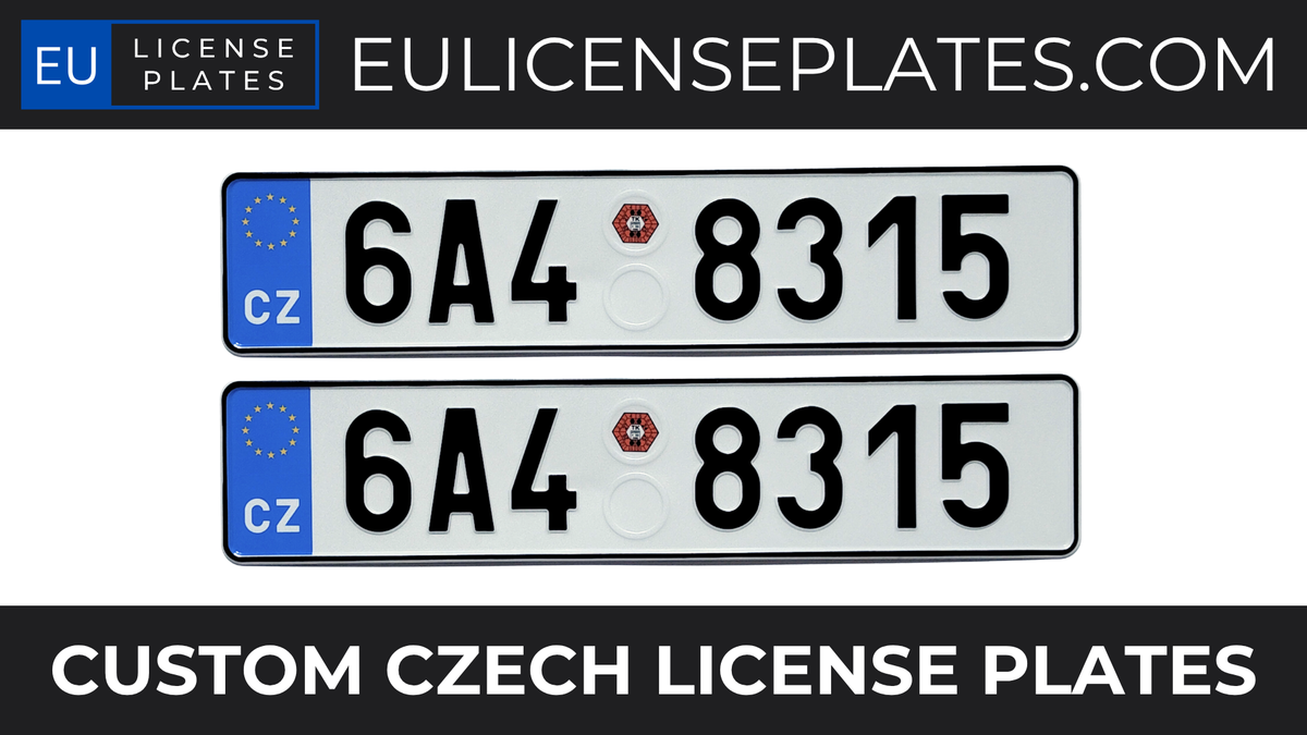 Czech License Plates